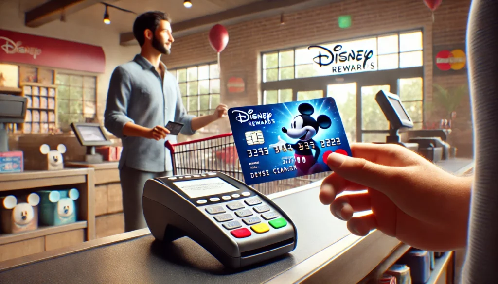 how to earn disney gift cards credit card