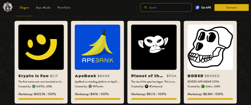 apeexpress apechain memecoin