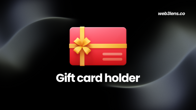 gift card holder web3lens