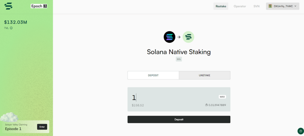 solana native staking